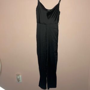 NWT Aqua Black Jumpsuit